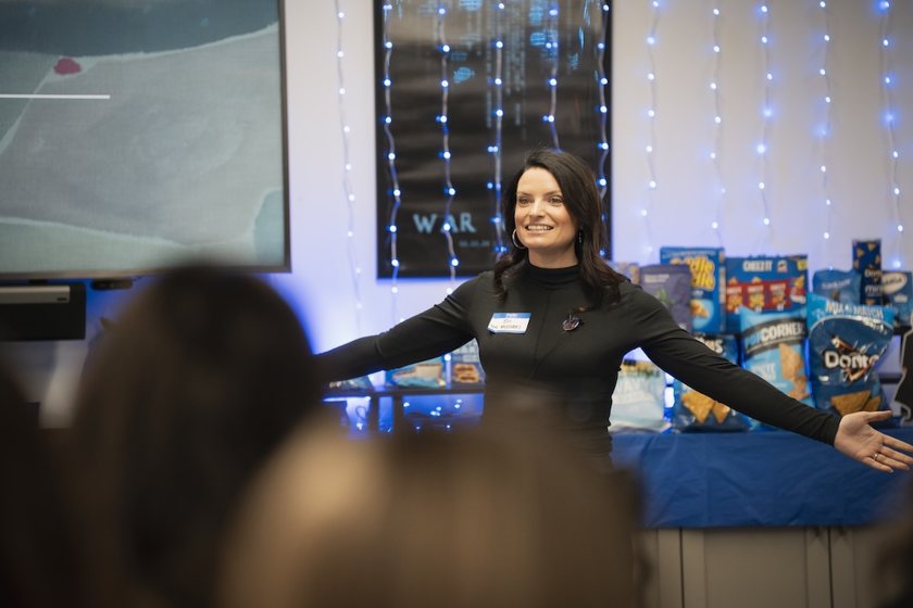 ATHENA host welcoming guests